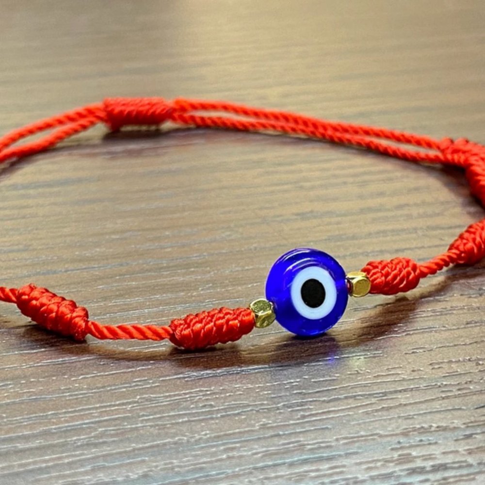 Evil Eye Red String Bracelet